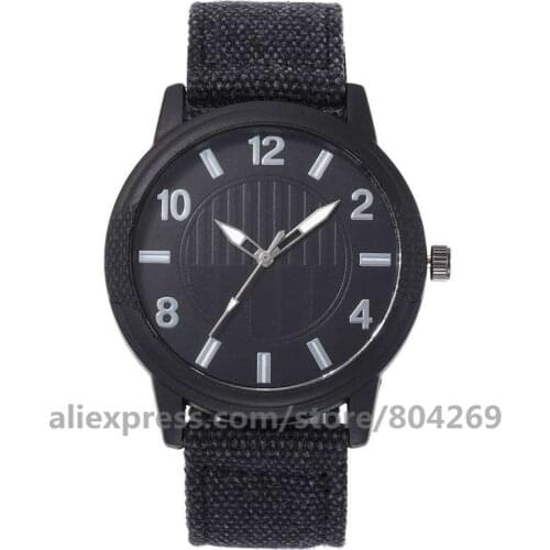 Wholesale Fashion Men Waches Nylon Band Watches Military Watches Men Sports Watch Fashion Casual Quartz Wristwatch