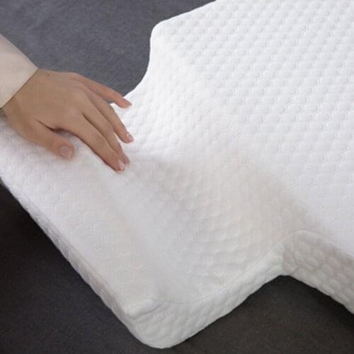 Couples Pillow Arched Cuddle Pillow with Slow Rebound Memory Foam for Arm Rest Hand Pillow SDF-SHIP