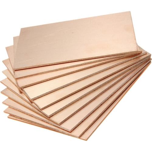 5pcs PCB Board Single Side Copper Clad Plate 10*15cm Glass Fiber Laminate Circuit Board DIY Electronic Universal prototype Board