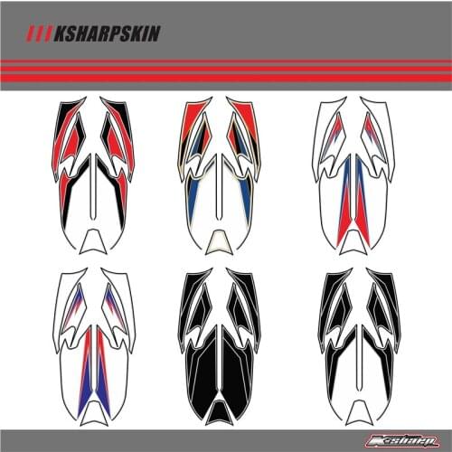 Front Fairing Motor Number Board 3D Gel Protector for HONDA CBR1000RR 2012