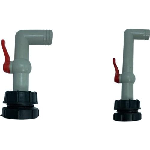 Thread Barrel Connector Valve 2 Inch Connections for Urea Cylinder 32mm