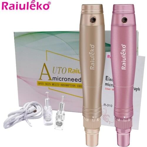 Electric Derma Needle Roller Pen Tools Pen Cartridge Microblading Needle Beauty Equipment Skin Care Scar Beauty Tool 3 Speeds
