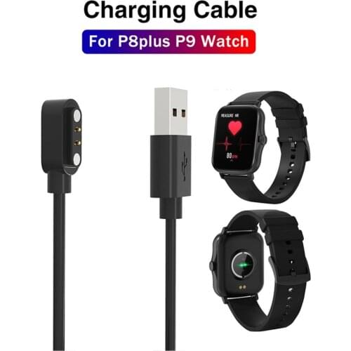 USB Smartwatch Magnetic Charger Adapter USB Charging Cable Cord Wire For P8plus P9 Watch Sports Version Smart Watch Accessories