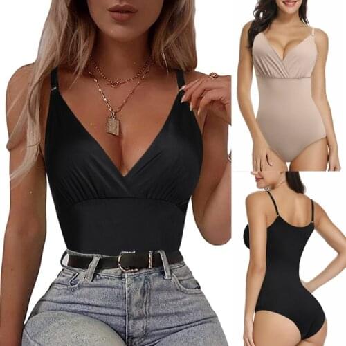 Slimming Bodysuit Women Body Shaper Push Up Recovery Shaperwear Corset Girdle Tummy Control Bodysuit Underwear Lingerie Fajas