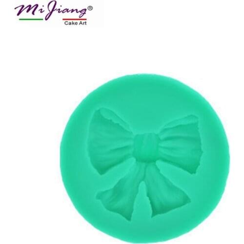 2016 Liquid Silicone Bowknot Modelling Cake Mould Baking Tools Cake Decorations Fondant Chocolate Mold Confectionery Tools S255