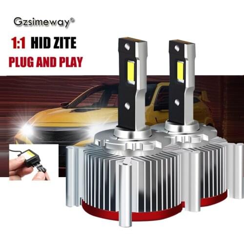 2x D3S LED Lamp Canbus 32000LM High Power Car Headlight D1S D1R D2S D2R D4R D4S D5S LED Bulb 70W 6000K Auto Light LED Update Kit