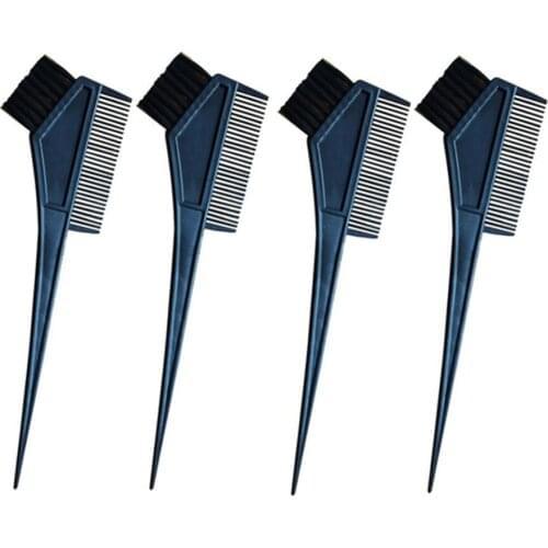 4pcs Profissional Hair Color Coloring Style Styling Dye Decorate Comb Brush Make Up Pinceis Maleta De Maquiagem