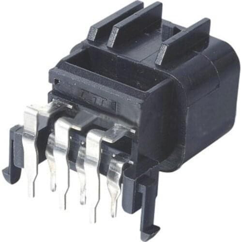 5/10sets 6pin PCB board car plug solder plate connector, male part of FW-C-6F-B