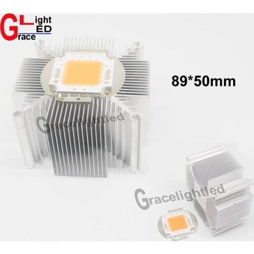 89*50mm 20w 30w 50 Watt High Power LED Heatsink cooller F Growth Plant light DIY