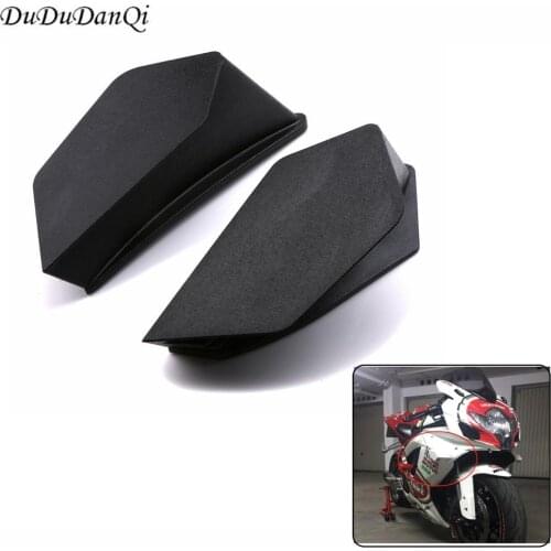 Motorcycle Winglet Aerodynamic Red Wing Kit Spoiler For Yamaha Suzuki Kawasaki Honda H2/H2R Scooter