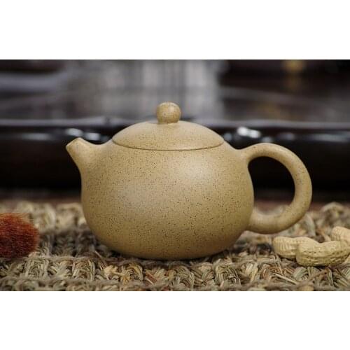 Teapot Famous Handmade Original Mine Purple Mud Kung Fu Tea Sesame Pot 240ml Chinese Yixing Teaware