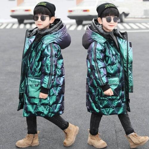 HUANG-TAI-ZI Winter Parkas For Boys