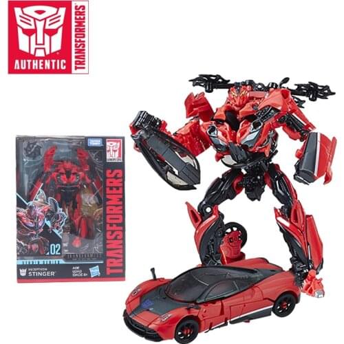 15CM Transformers Toys Transformers Studio Series 02 Deluxe Class Movie 3 Decepticon Stinger PVC Action Figure Collectible Model