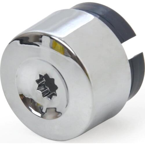 DWCX 7L6601173A Chrome Wheel Lug Bolt Nut Cap Cover For VW Touareg 2004 2005 2006 2007 2008 2009 2010 2011 2012 2013 2014