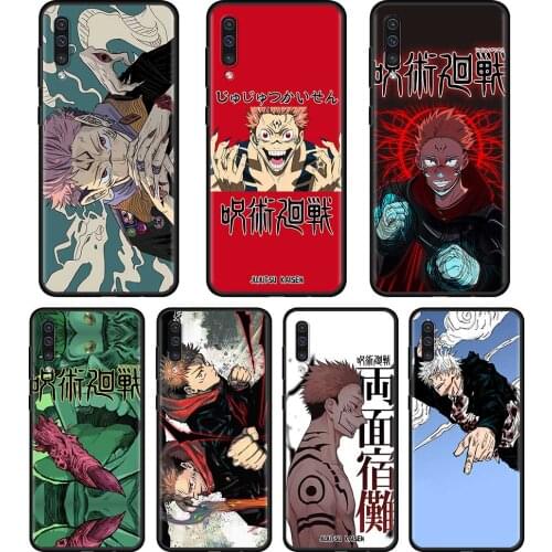 Jujutsu Kaisen Anime For Samsung Galaxy A50 A70 A30 A40 A10 A20E A20S A10S 10E A60 A70S A80 A90 5G Cell Phone Soft Case Capa