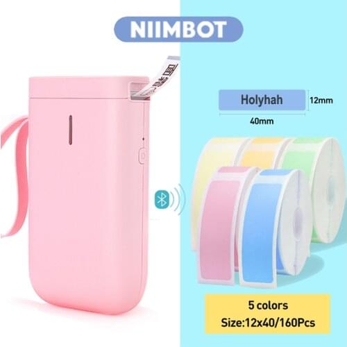 Niimbot D11 Portable label printer Wireless Pocket Label Printer Bluetooth Thermal Label Printer Fast Printing With Free App