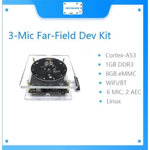 Allwinner Official Board with SoC-Only 3-Mic Far-Field Dev Kit
