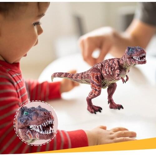 Plastic Dinosaur Model Joint Movable Toy for kid child