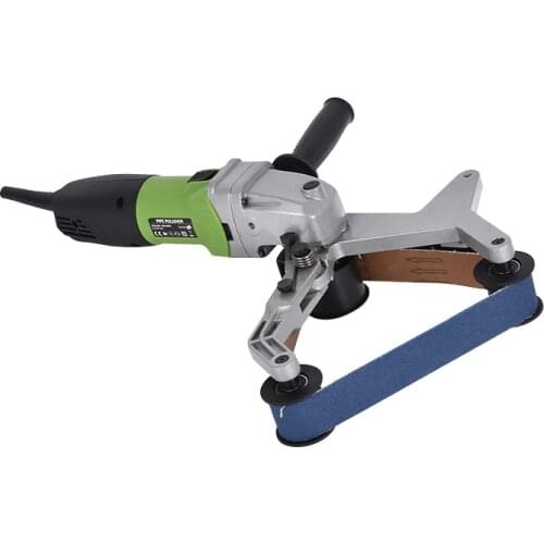 800W 110V/220V Portable Grinding Polishing Machine Tube Belt Sanders Polisher For Stainless Steel Tube Processing Polishing Tool