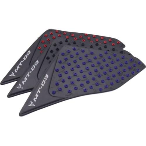 For Yamaha MT-03 MT03 MT 03 2015-2016 Motorcycle Protector Anti slip Tank Pad Sticker Gas Knee Grip Traction Side 3M Decal