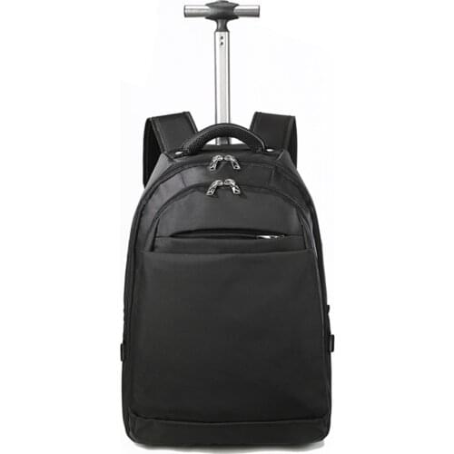 20'' Rolling Luggage Travel Backpack Shoulder Wheeled Backpacks Large Travel Bag Wheels For Suitcase Trolley Carry on Duffle Bag