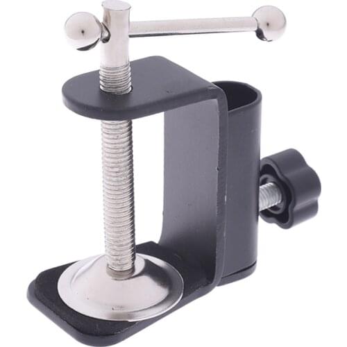 1 Pcs Useful Cantilever Holder Metal Desk Lamp Clip Fittings Base Hose With 12MM Hole Diameter And Non-slip Mat For Mic Stand