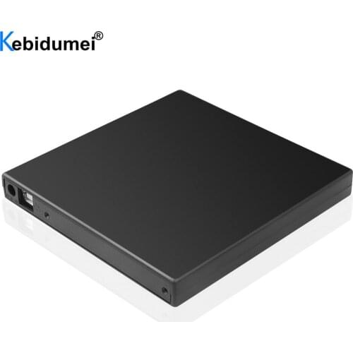 12.7mm USB 2.0 External DVD/CD-ROM Case For Laptop Desktop PC Optical Disk Drive SATA To SATA External DVD Enclosure