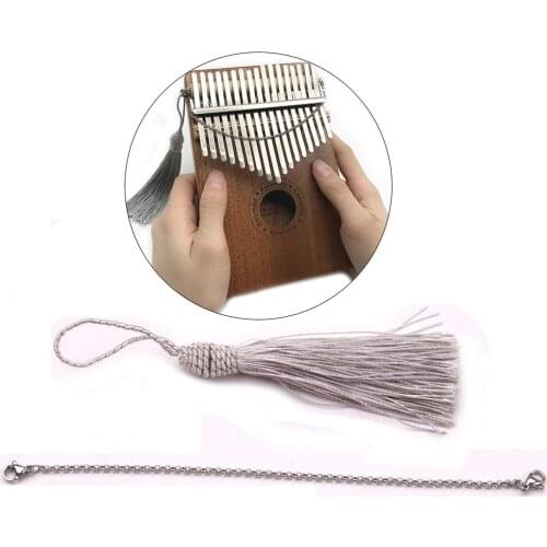 17-tone Thumb Piano Tremolo Chain Improve Sound Performance Kalimba Musical Instrument Accessories