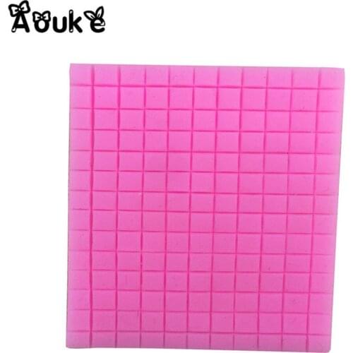 Large Square Shape Liquid Silicone Mold Fondant Cake Molds Chocolate Candy Biscuits Moulds DIY Wedding Decoration Baking Tools
