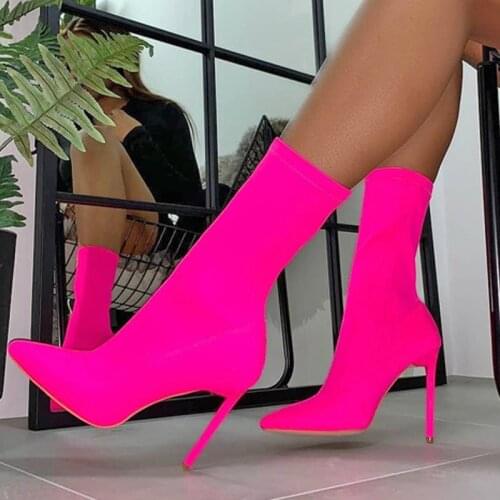 Evkoodance Women Summer High Heel Sandals Fashion Dance Boots 11cm Rubber Latin Salsa Ballroom Tango Shoes Street Outdoors Boots