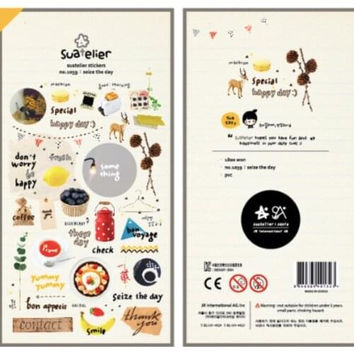 Colored paper tape hand account material sticker tool diy decoration Korean version of strange uncles and strange aunts boxed st