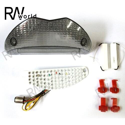 E-Mark Motorcycle LED Taillight Integrated Turn Signals For BMWF 800GT 2012-2018 / F800R 2006-2018 /F800R 2005-2008/F800ST 05-13