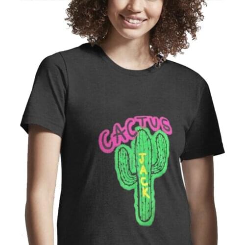 Travis Scott Tour Short Sleeve Fashion Women TShirts Cactus JACK Kanye West Print Tops Summer Cotton Casual Female Camisetas Tee