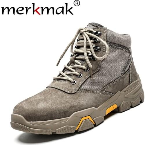Merkmak Men's Work Shoes