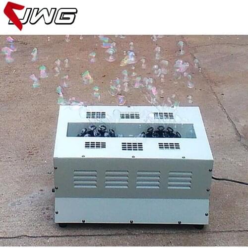 Free Shipping Christmas Party Stage Effect Equipment 450w 1L Double Wheel Bubble Machine