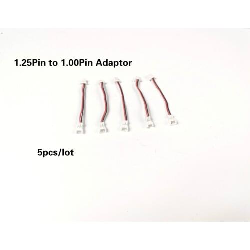 1.25pin Plug to 1.00pin Plug adaptors Convertor Wire 5pcs/lot