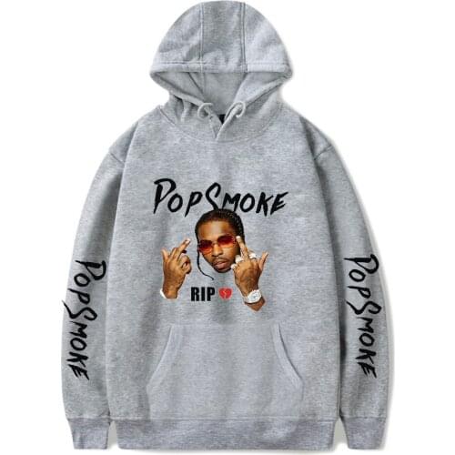 Hot Sale Pop Smoke Hoodies Men/women Harajuku High Quality Cotton Hip Hop Pop Smoke Mens Hoodies Casual Sweatshirt