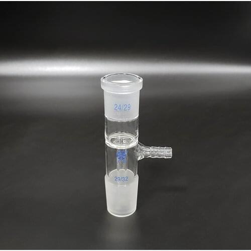 180 degree vacuum receiving tube,Female 24/29,Male 29/32,Vacuum receiving tube tail pipe,Straight type