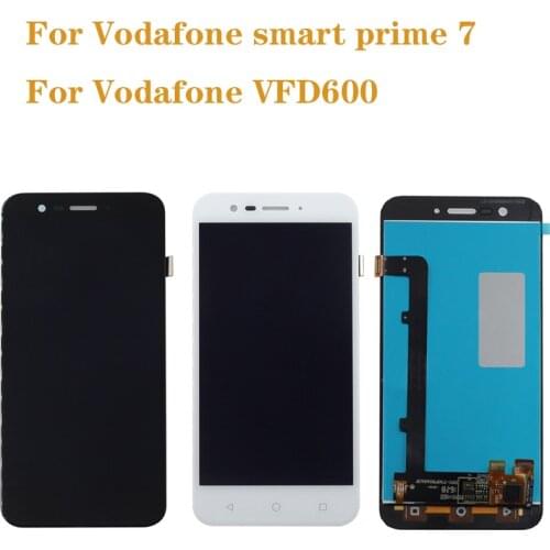 100% test for Vodafone Smart Prime 7 VFD600 LCD touch screen display vfd600 mobile phone repair display components free shipping