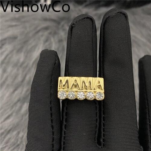 2020 New Custom Name Ring Gold Personality Hip Hop Ring Women Fashion Punk Letter Ring Gift