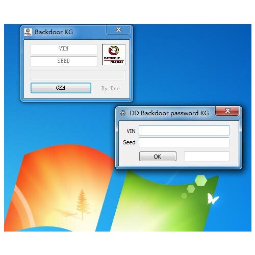 Big promotion for Detroit Diesel Backdoor Password Generator v2 + v1