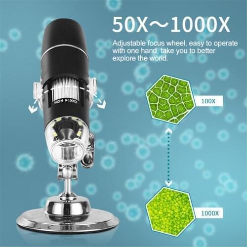 1000X Digital Microscope Mega Pixels Digital USB Microscope Magnifier Electronic Stereo USB Endoscope Camera Tools
