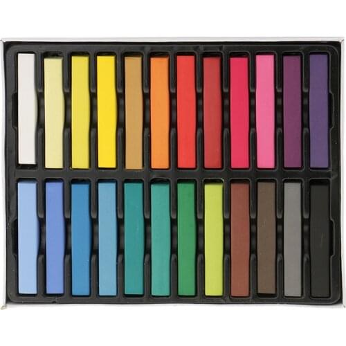 Colorful Temporary Non-toxic Hair Dye Chalks DIY Hair Tint Pastels