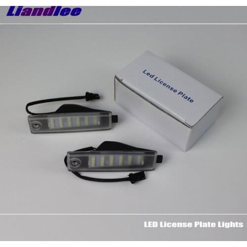 For Toyota RAV4 Vanguard 2006~2012 LED Car License Plate Light Number Frame Lamp High Quality
