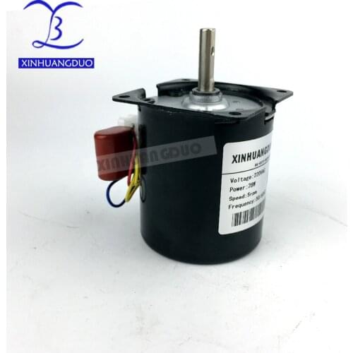 220 V ac motor/28w/2.5RPM-100RPM Low Noise Gearbox Electric Motor 50HZ 60HZ High Torque Low Speed AC synchronous motor 60KTYZ