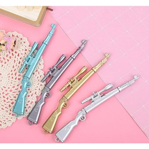 Rifle Gel Pen Cartoon Gel Pens Novelty Cute Pens Kawaii Stationery Student Stationery Cute Signing Pen Kawaii School Supplies