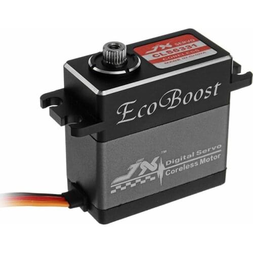 JX Ecoboost CLS6331 30KG High Torque Servo 180 Degree CNC Shell Metal Gear Coreless Digital Servo For RC Model Scaler Parts