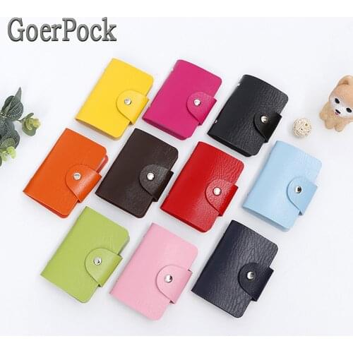 New Fashion Unisex Business Card Holder Women Credit Card Case ID Bag For Men Clutch Organizer Wallet With Drivers License Slot