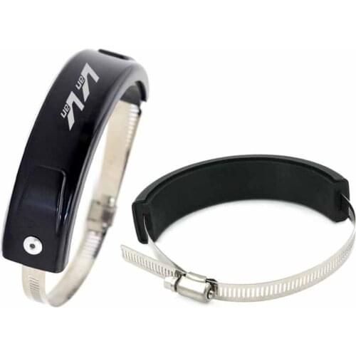 Silencer Round Oval Exhaust Protector Can Cover For SUZUKI RV125 VanVan Motorcycle Accessories 100MM-140MM