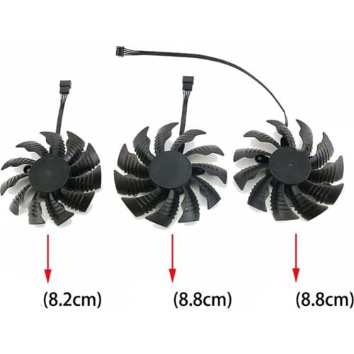 4pin Graphics Card Cooling Fan 12V 0.55A Gaming Cooler PLA09215S12H For Gigabyte RTX3090 3080ti 3080 3070ti EAGLE